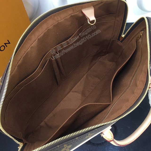 lv新款包包 路易威登Porte-Documents Voyage公事包 Monogram帆布 lv手提肩背男士公事包 M40226  ydh3922